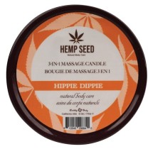 Hemp Seed 3-in-1 Massage Candle-Hippie Dippie 6oz